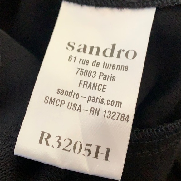 Sandro Wrap Style Dress - Picture 7 of 8